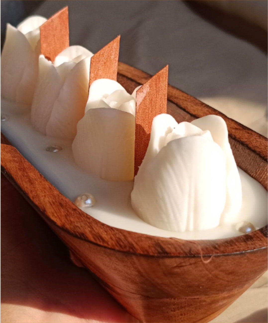 DIWALI CANDLES- ROSE