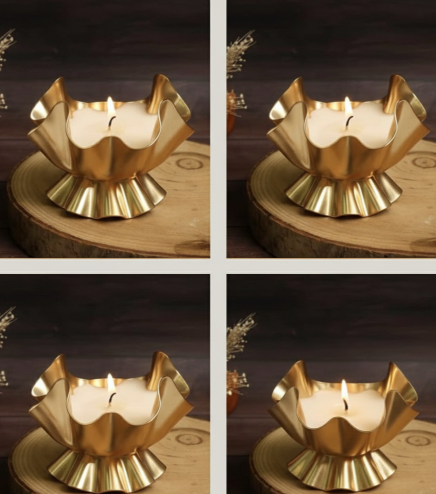 DIWALI CANDLES- DECO BRASS