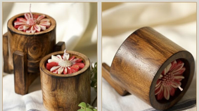 DIWALI CANDLES- FLOWER