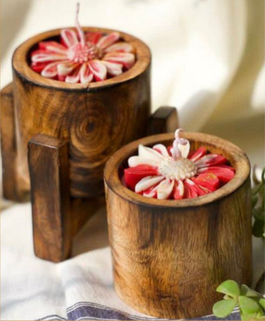 DIWALI CANDLES- FLOWER