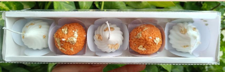 DIWALI CANDLES- LADDOO