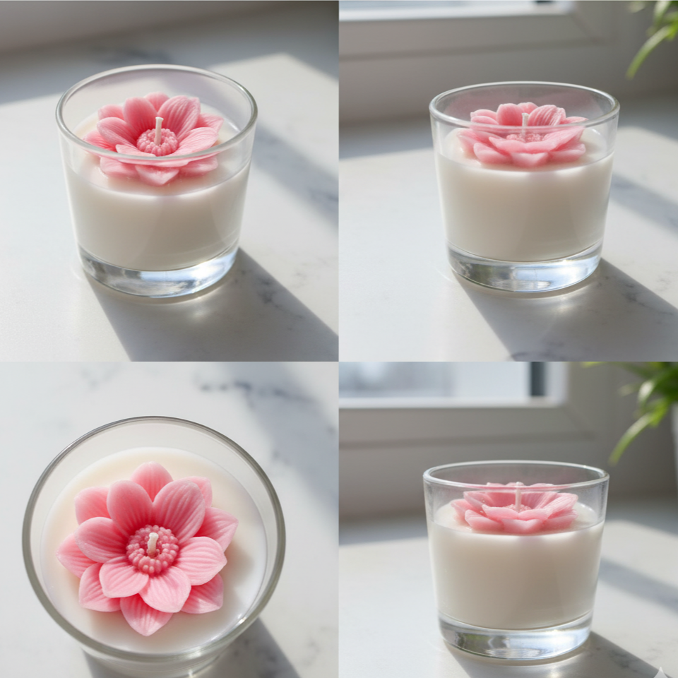 DIWALI CANDLES- FLOWERS