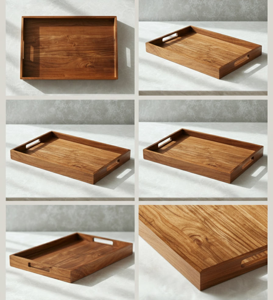 WOODEN TRAY