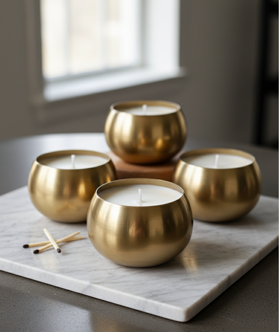 DIWALI CANDLES- BRASS