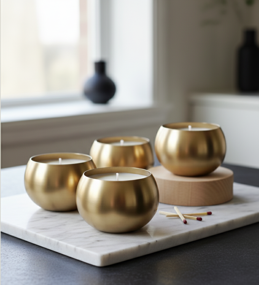 DIWALI CANDLES- BRASS