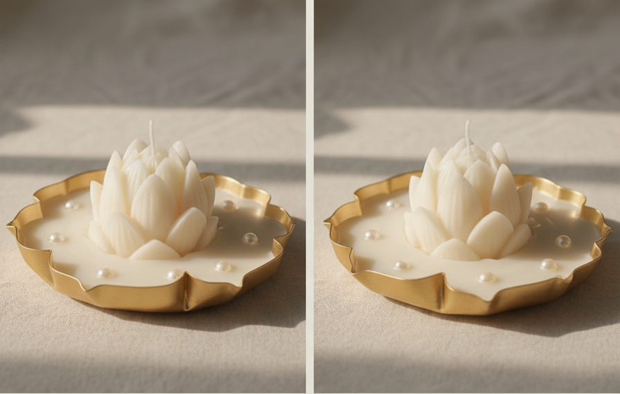 DIWALI CANDLES- LOTUS