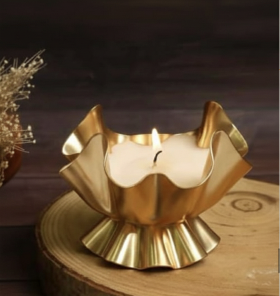 DIWALI CANDLES- DECO BRASS