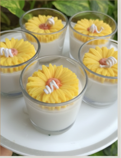 DIWALI CANDLES- FLOWERS