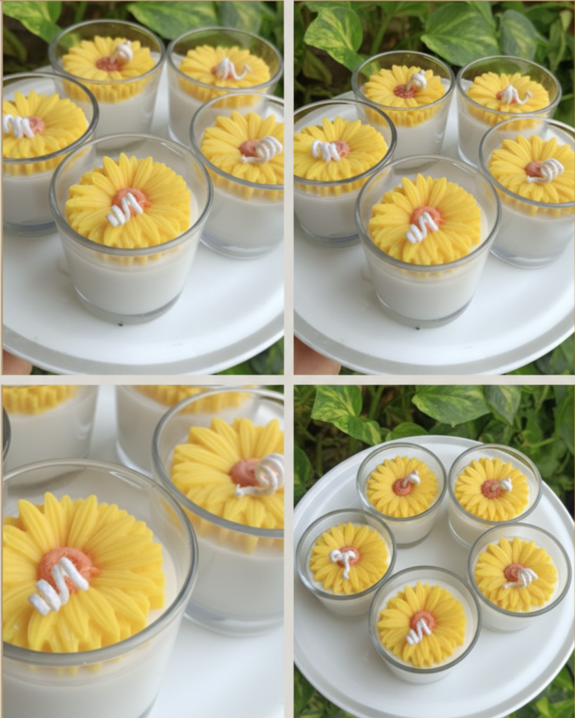 DIWALI CANDLES- FLOWERS